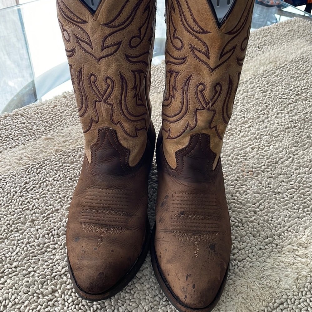 Masterson Boot Company Leather Cowboy Boots